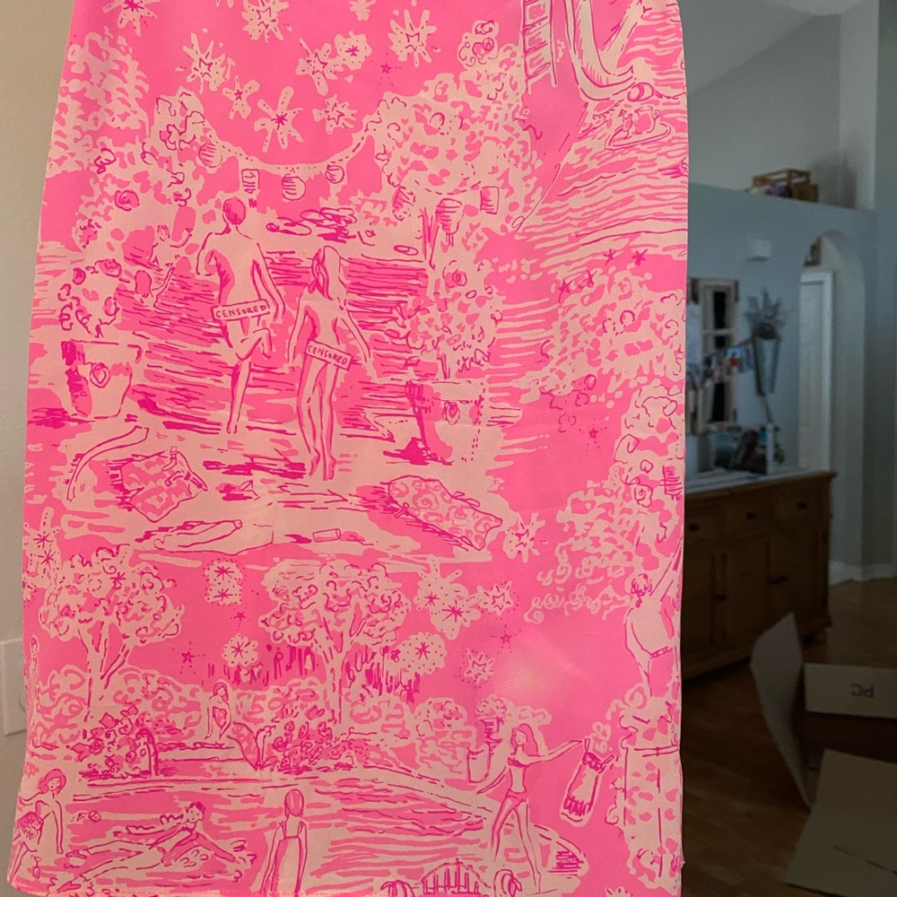 Lilly Pulitzer Pixie Top. Silk, Size Small. Silk. - image 6